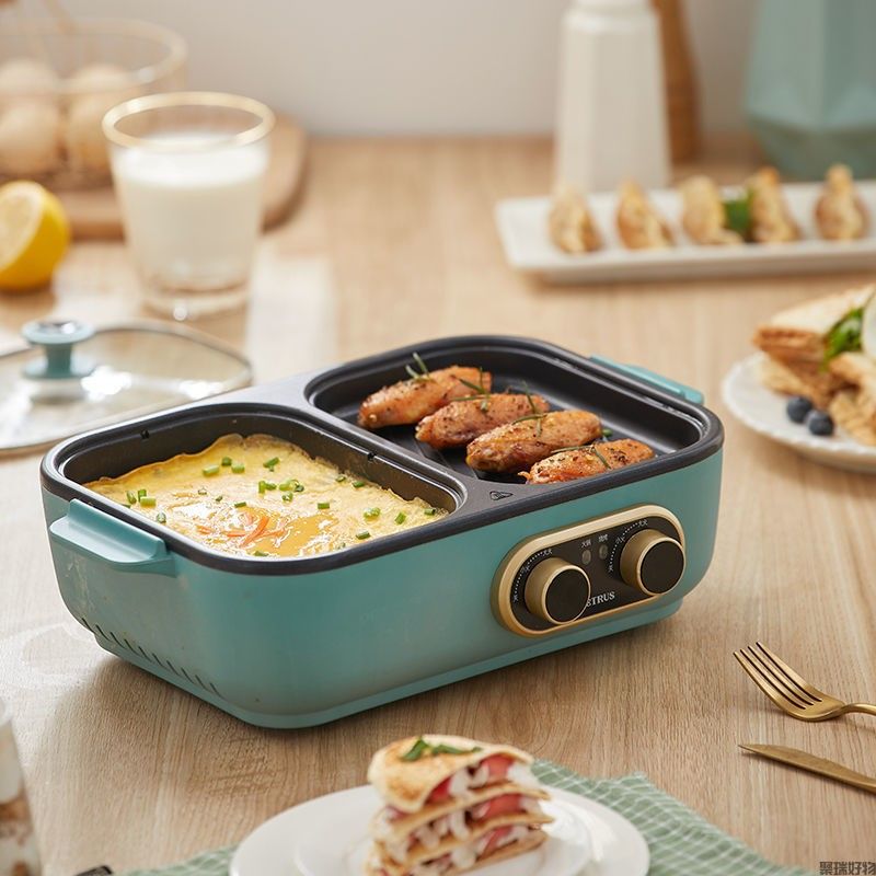 柏翠多功能涮烤家用锅迷你PE2320