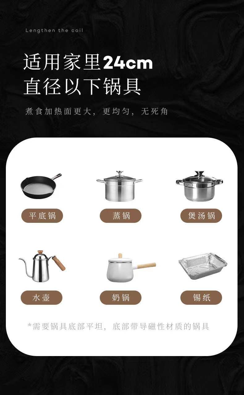 韩国大宇聚嗨锅炉DY-CL02双灶电磁炉电热炉烧烤