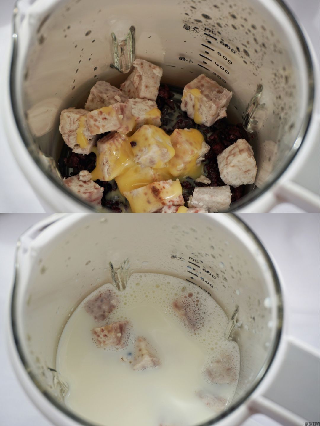 大宇轻养破壁机制作紫米芋泥饮(图4)