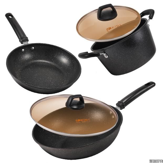 康巴赫麦饭石3件套